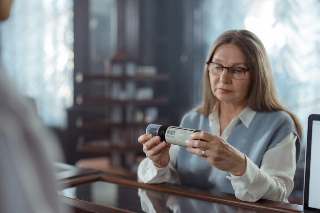 Medication management psychiatry LA provider reviewing a patient prescription