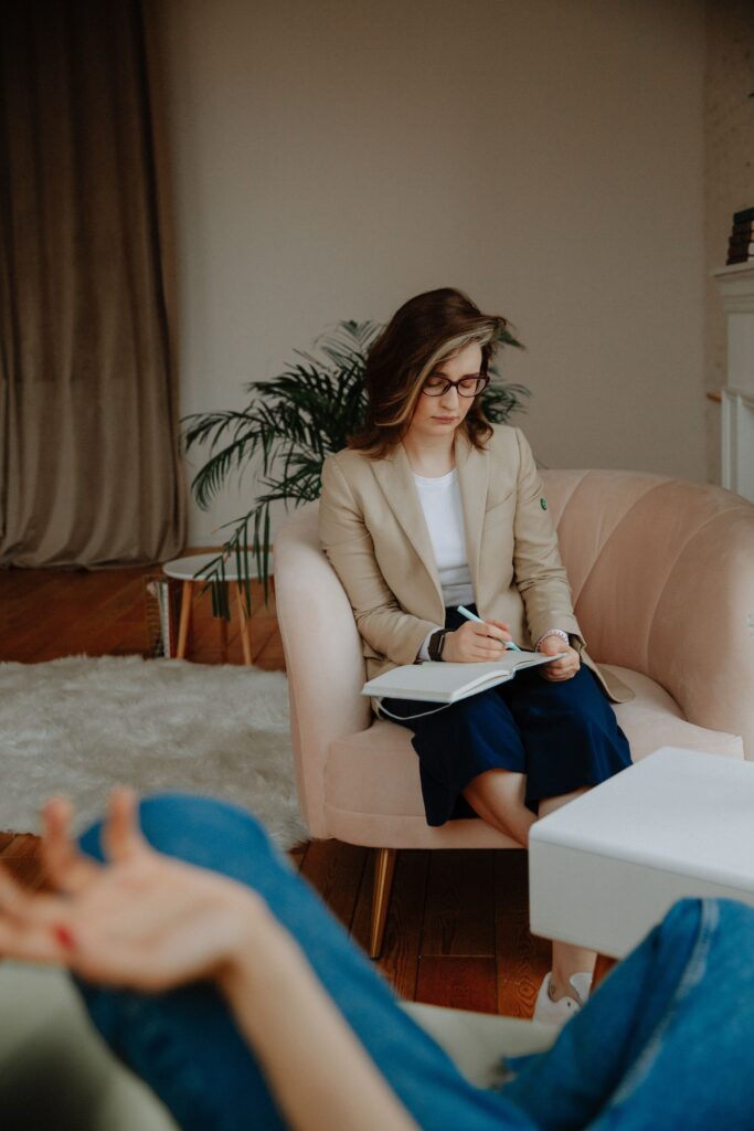 Depression treatment Los Angeles patient meeting with a psychiatric provider